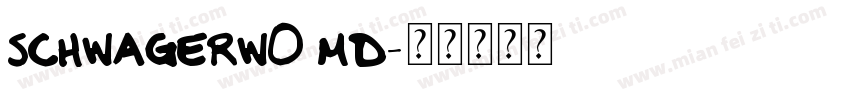 schwagerw0 md字体转换